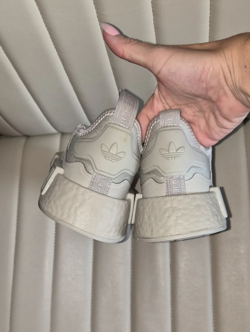 adidas NMD_R1 Sneakers Metal Grey Men’s Size 5 (Women’s 6)